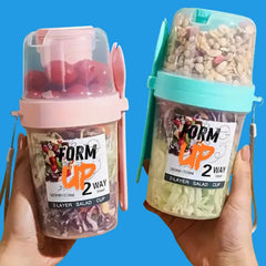 Saladebeker, Salade Maaltijd Shaker Cup